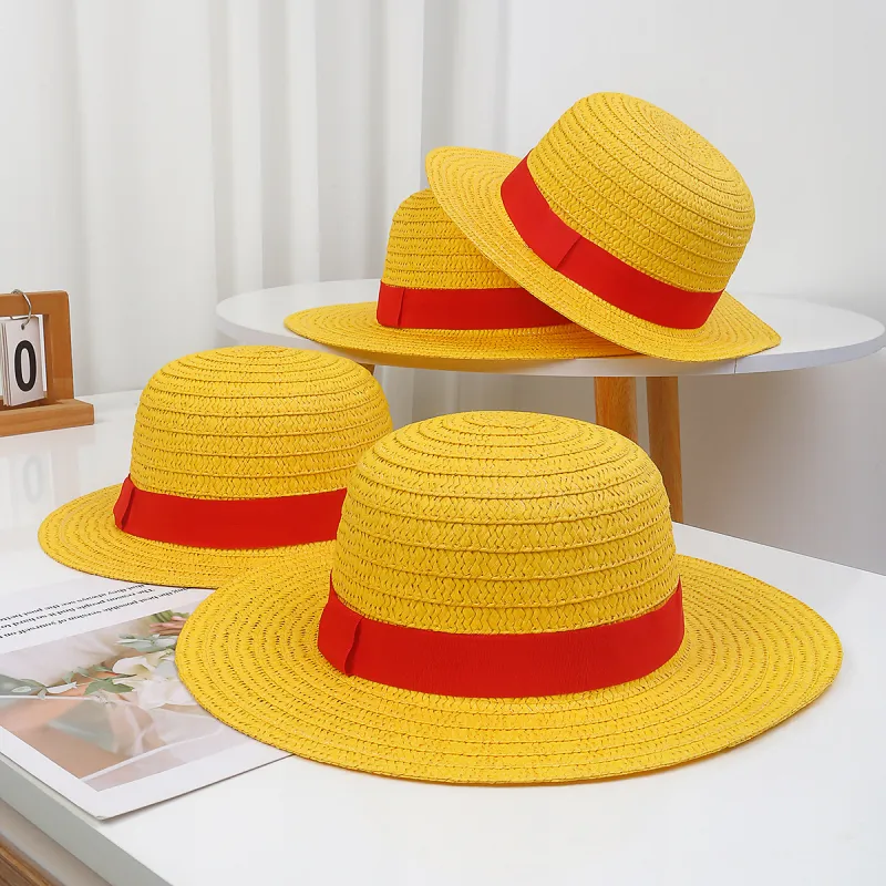 VIVIWELL Paper Reed Hats & Caps Unisex-2