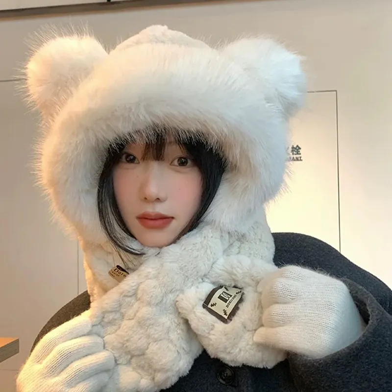 ASTAR HADES Acrylic Hoods & Plush Hats Unisex-1
