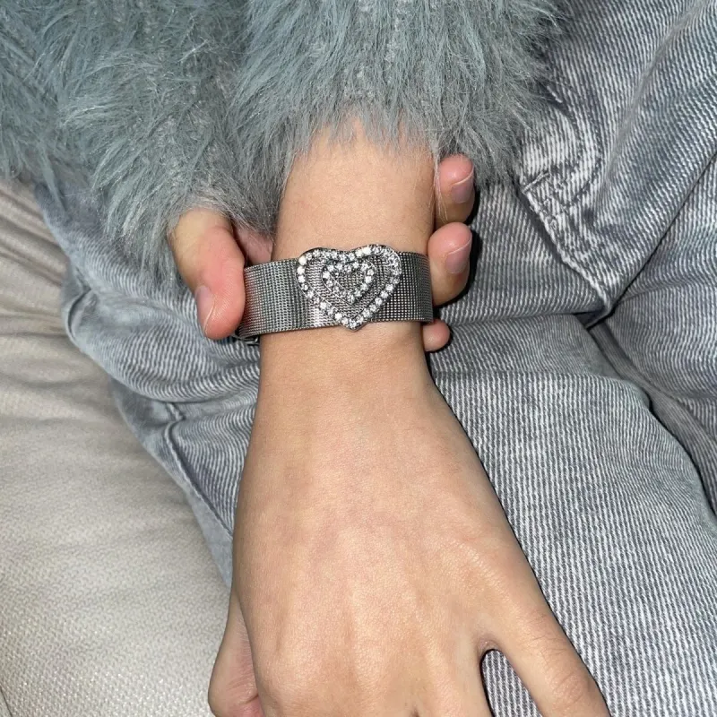 VIVIWELL Alloy Wristbands Unisex-1