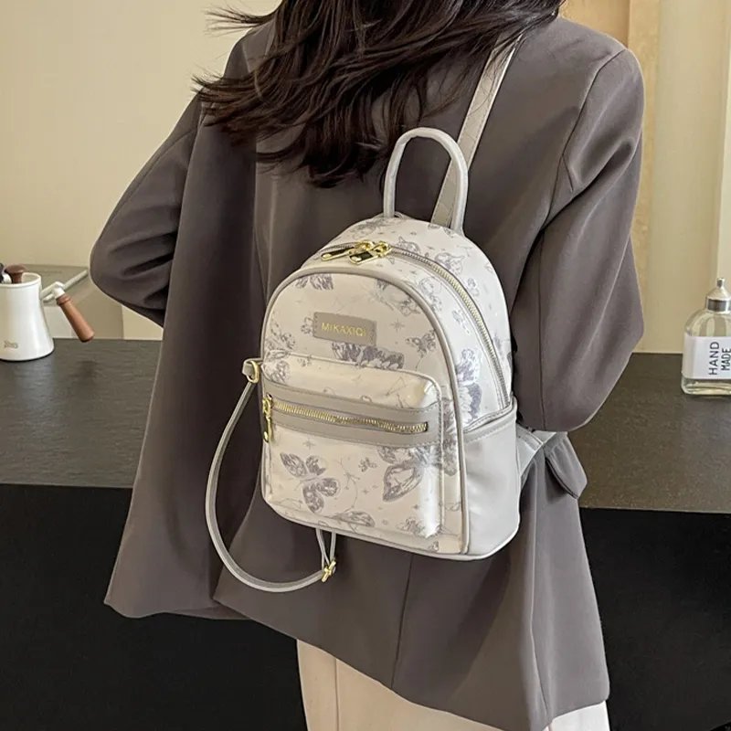 Bywhich PU Backpack Women's Black-4