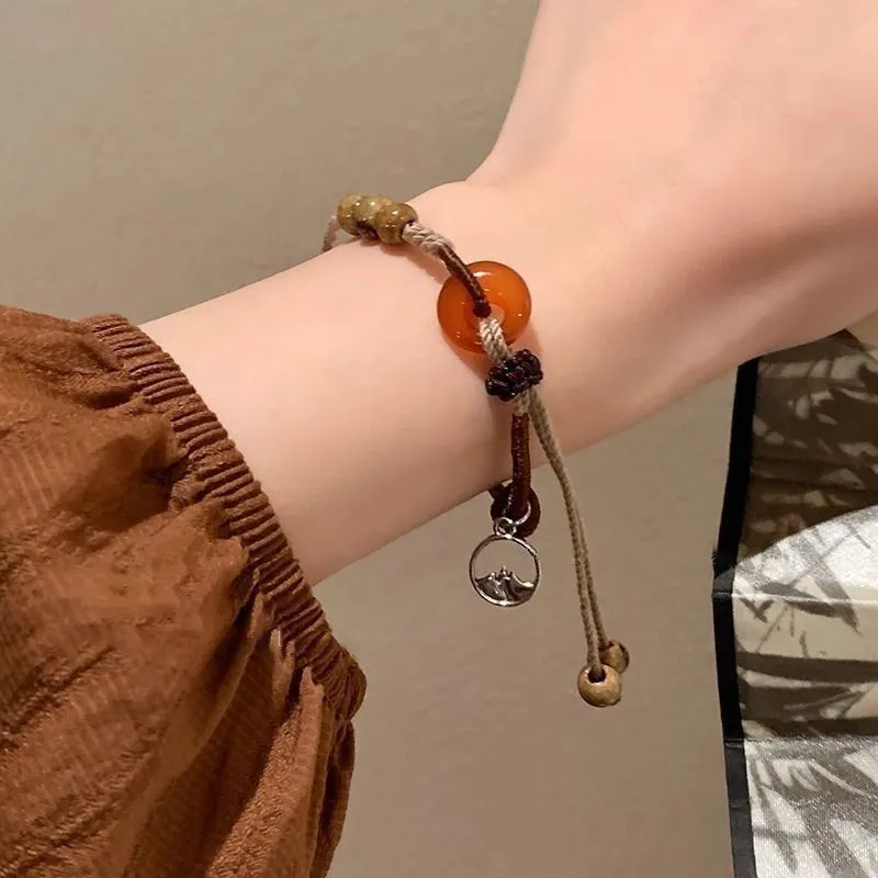 VIVIWELL Resin Rope Bracelets Unisex-3