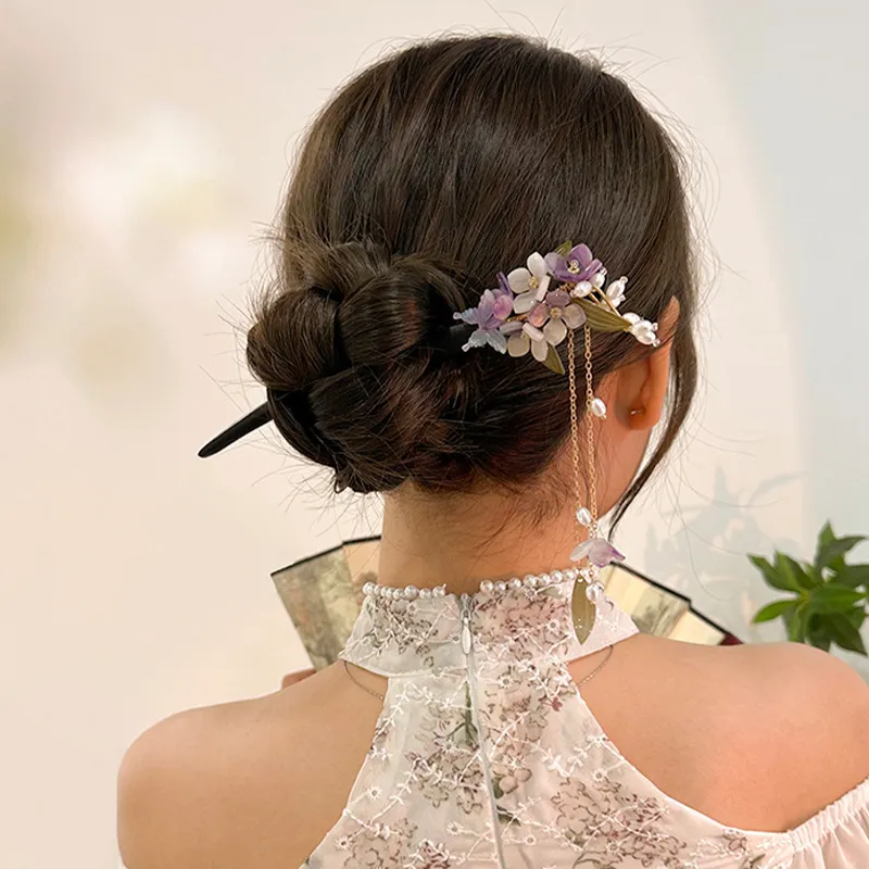VIVIWELL Wooden Hairpins Women's-2