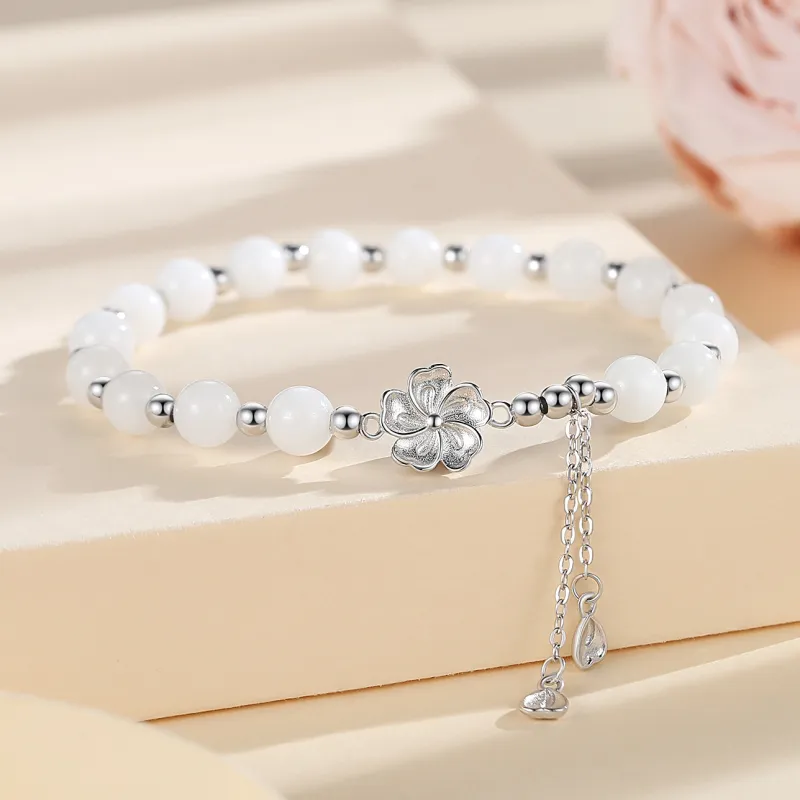 YINSHANGYA Bracelets White Jade Women's-2