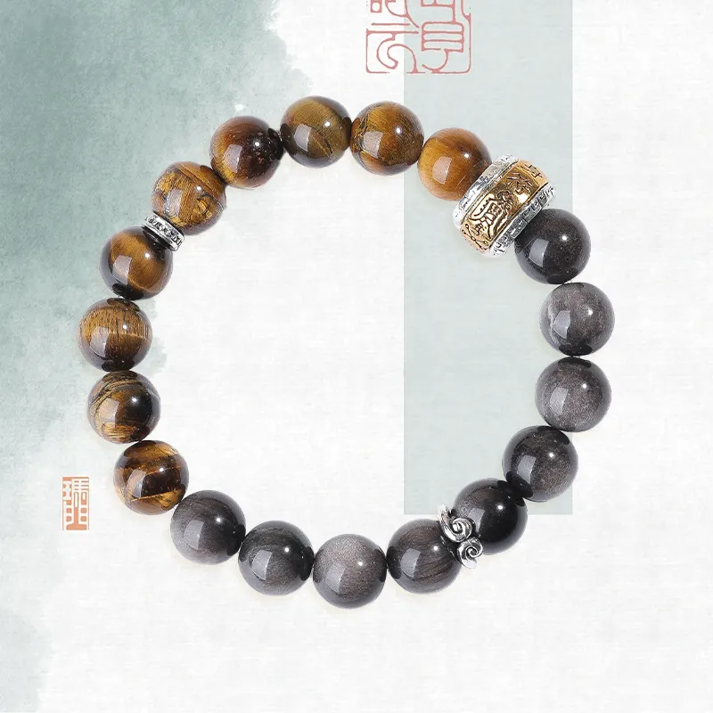 ASTAR HADES Obsidian Bracelets Unisex-6