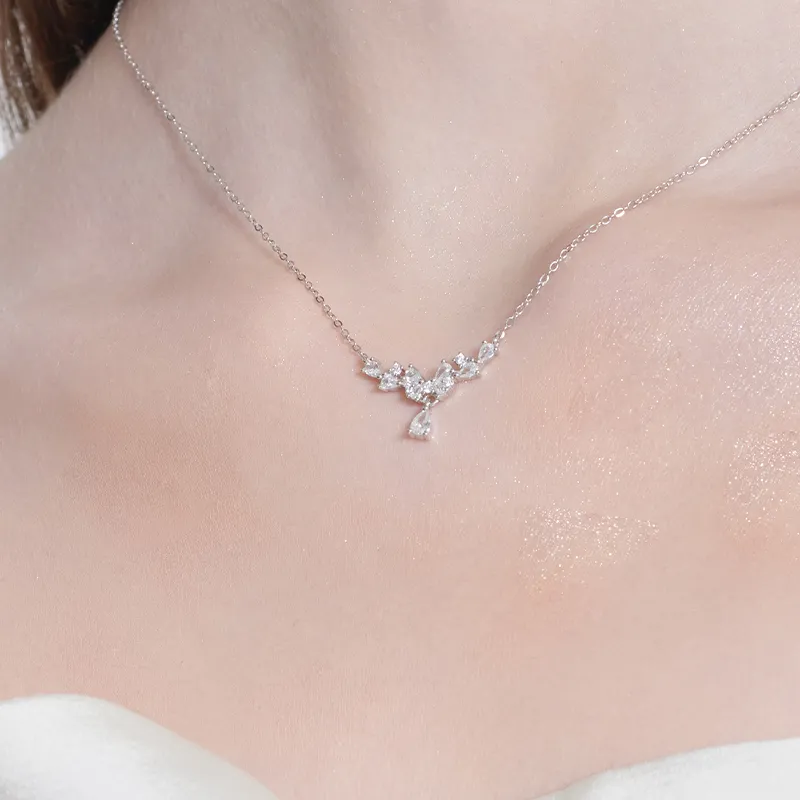 KOOKISS S925 Silver Necklaces Women's-4