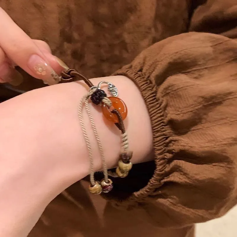 VIVIWELL Resin Rope Bracelets Unisex-6