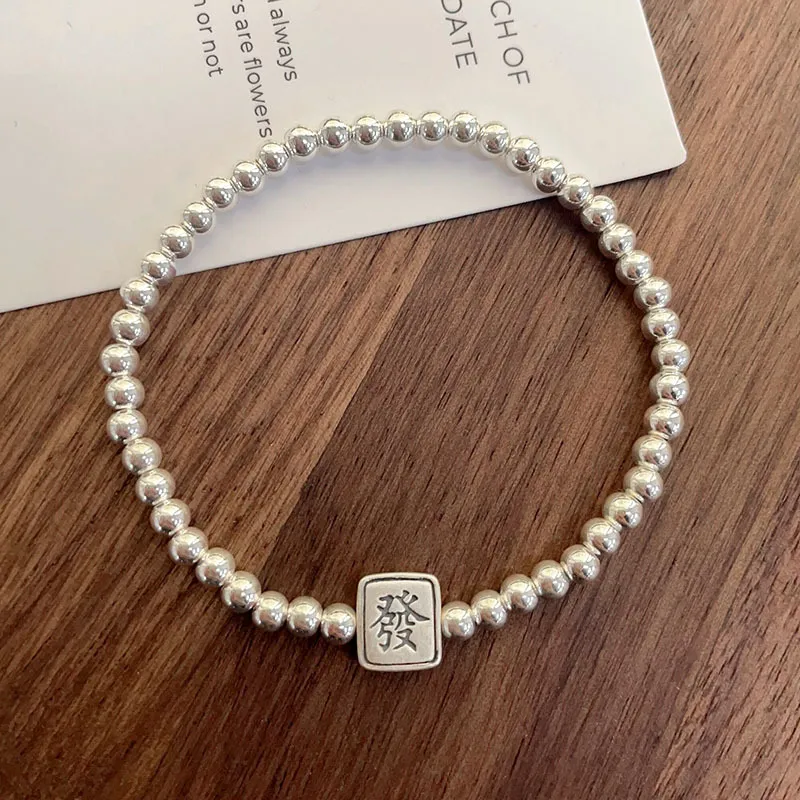 VIVIWELL S925 Silver Bracelets Unisex-3