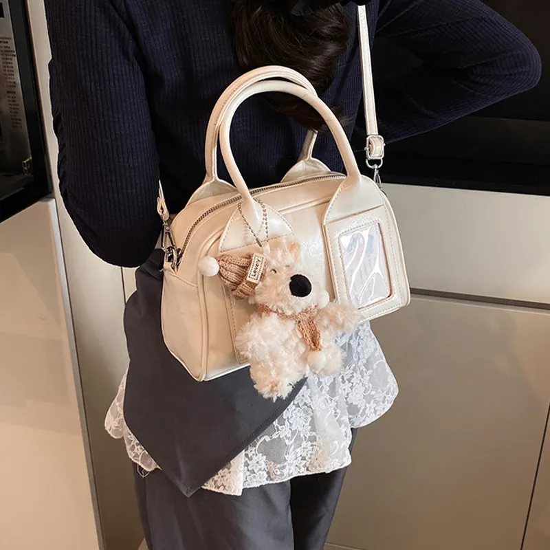 Bywhich PU Handbag Regular Women's Multicolor-1