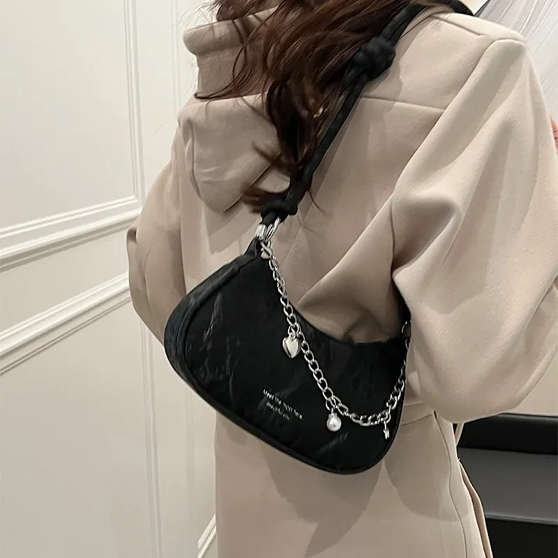 Bywhich PU Underarm Shoulder Bag Women's Multicolor-4
