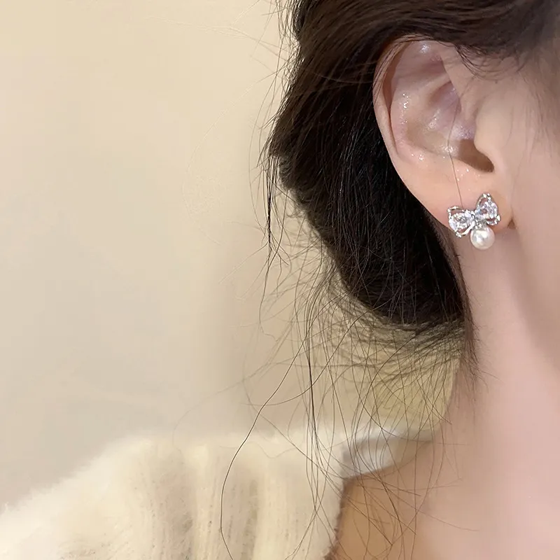 KOOKISS Copper Stud Earrings Women's-3