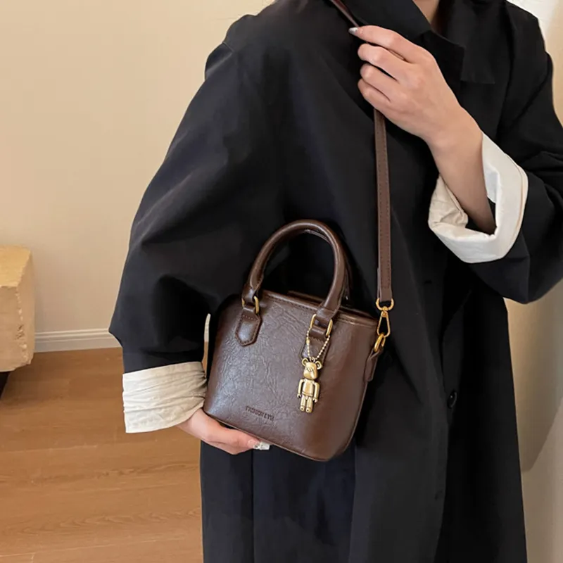 Bywhich PU One Shoulder Handbag Women's Multicolor-7