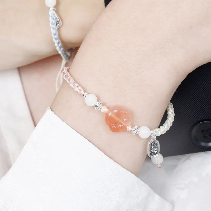 VIVIWELL Agate Woven Hand Rope Unisex-3