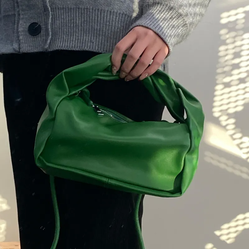 Bywhich PU Shoulder Bag Handbag Crossbody Bag Regular Women's White/Green-3