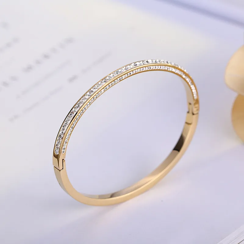 VIVIWELL Titanium Steel Bangles Unisex-2