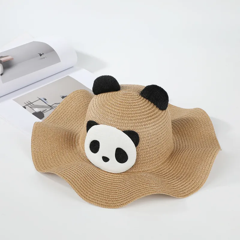 VIVIWELL Paper Reed Sun Protection Hats Women's-1