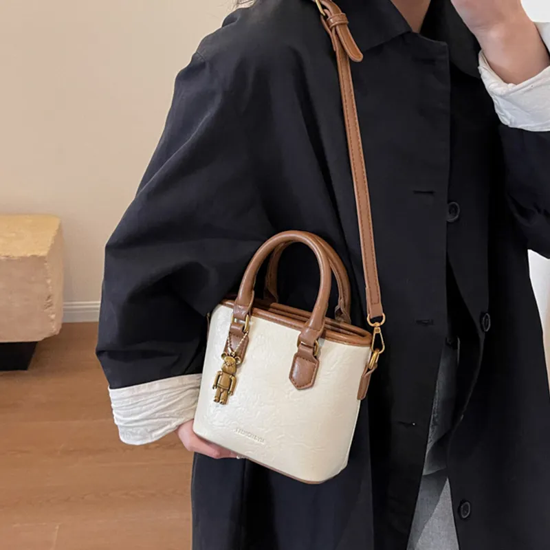Bywhich PU One Shoulder Handbag Women's Multicolor-5