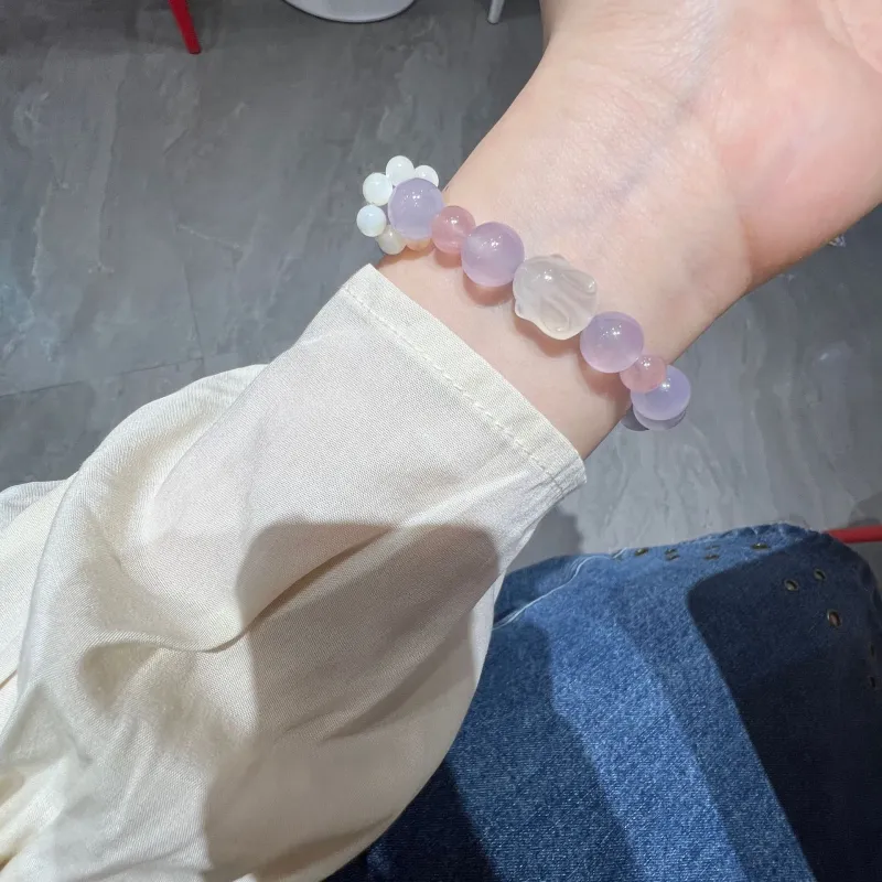 VIVIWELL Chalcedony Bracelets Women's-4