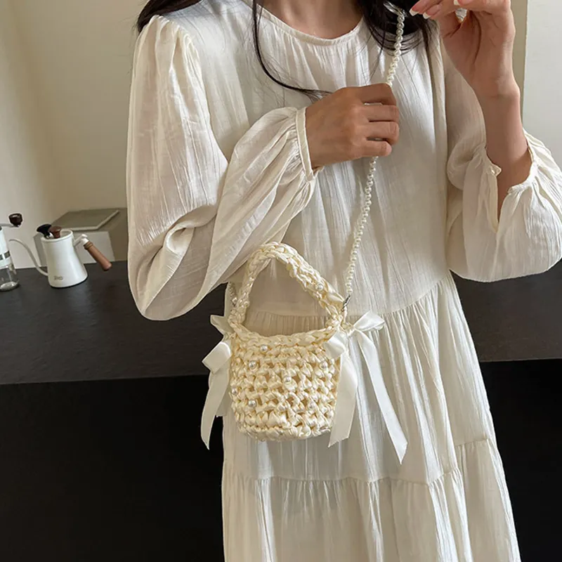 Bywhich Polyester Handbag Shoulder Bag Crossbody Bag Regular Women's White Black-2