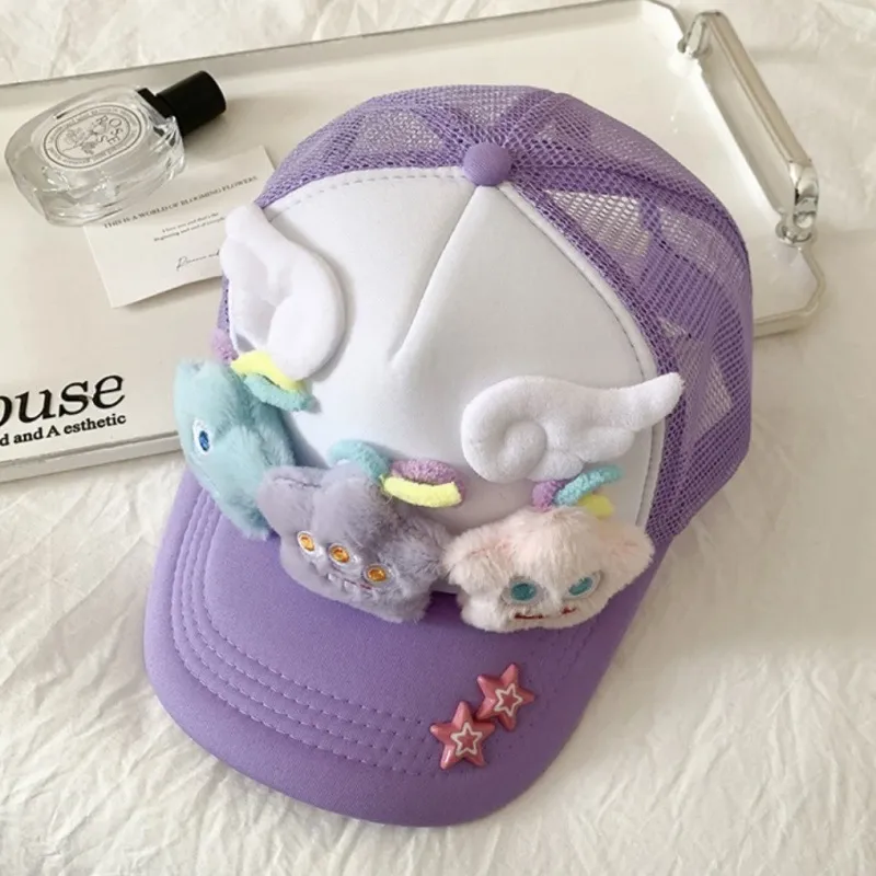 VIVIWELL Polyester Baseball Caps Women's-3