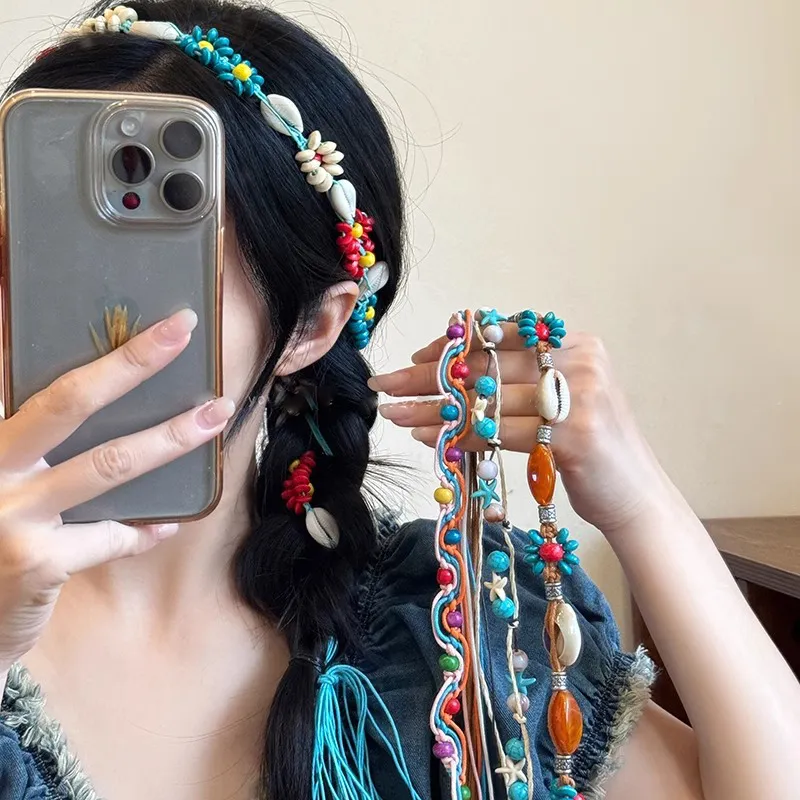 VIVIWELL Resin Hair Bands Women's-5