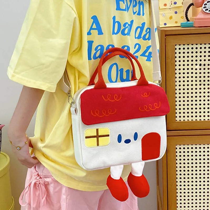 Bywhich Polyester Shoulder Bag Crossbody Bag Handbag Regular Women's Red/Yellow-4