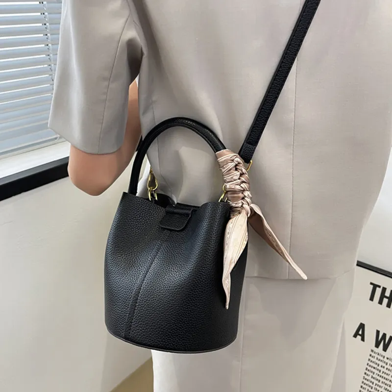 Bywhich PU One Shoulder Handbag Crossbody Bag Regular Women's White-16