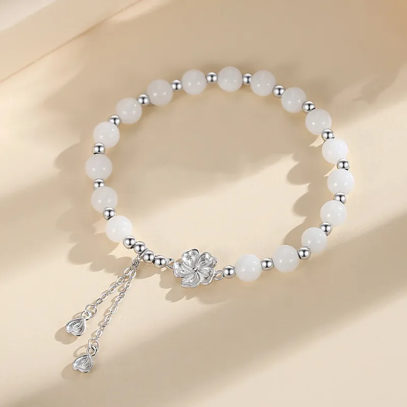 YINSHANGYA Bracelets White Jade Women's-4