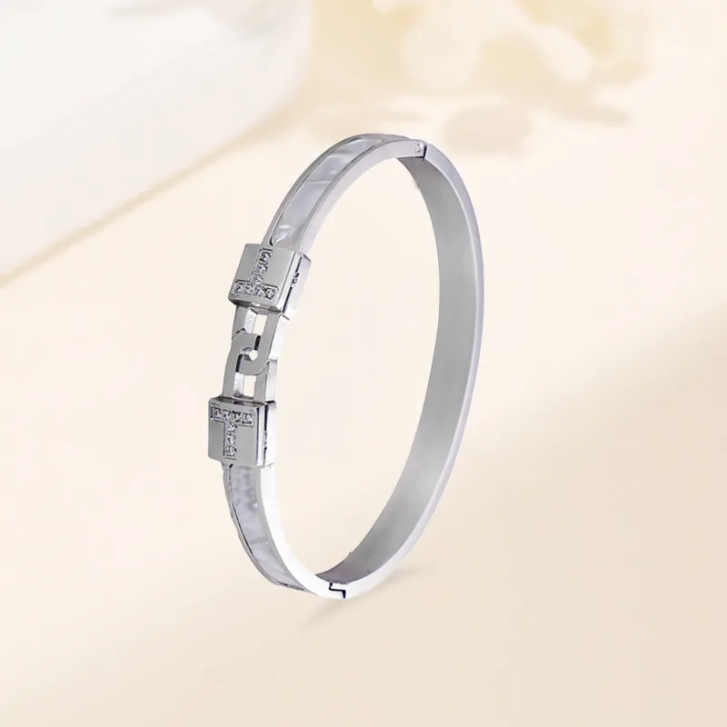 VIVIWELL Titanium Steel Bangles Women's-1