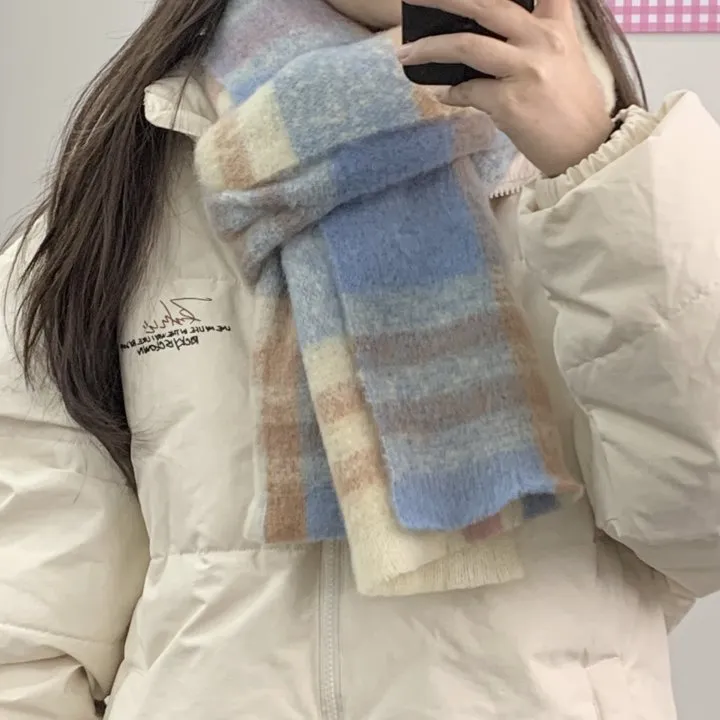 VIVIWELL Knit Scarves Women's-1