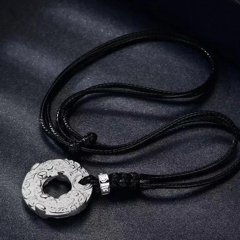 ASTAR HADES Alloy Necklaces Unisex Silver-2