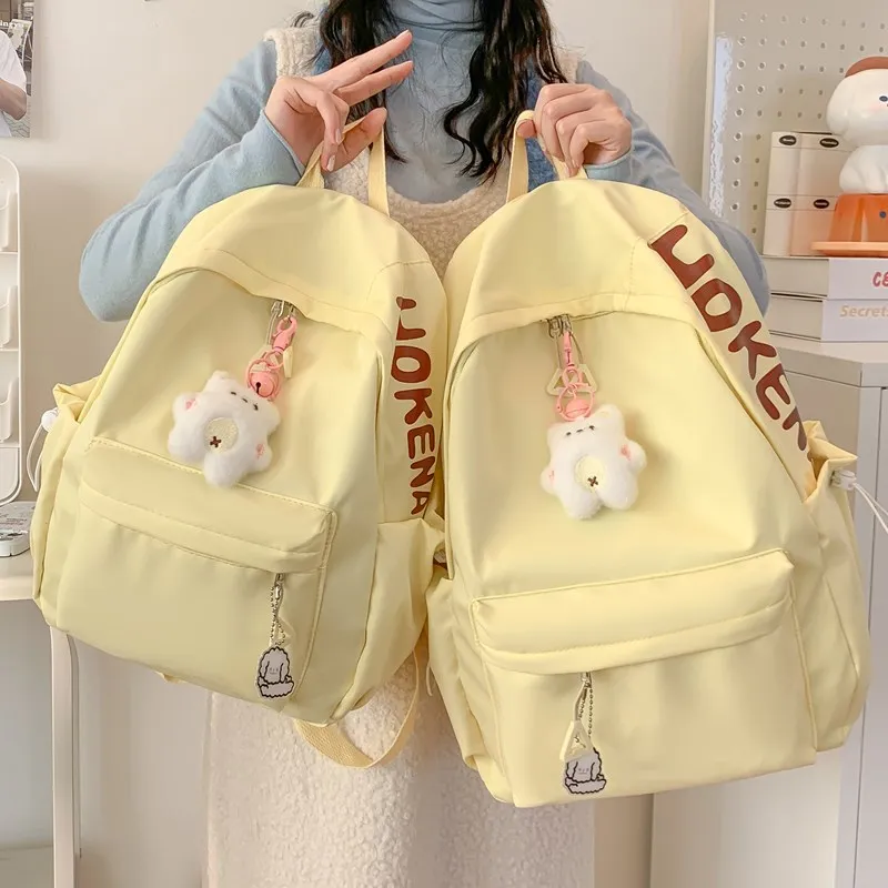 Bywhich Nylon Backpack Unisex Multicolor-4