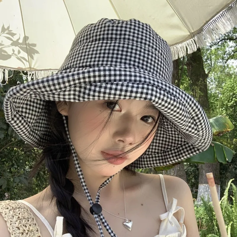 VIVIWELL Cotton Bucket Hats Women's-2