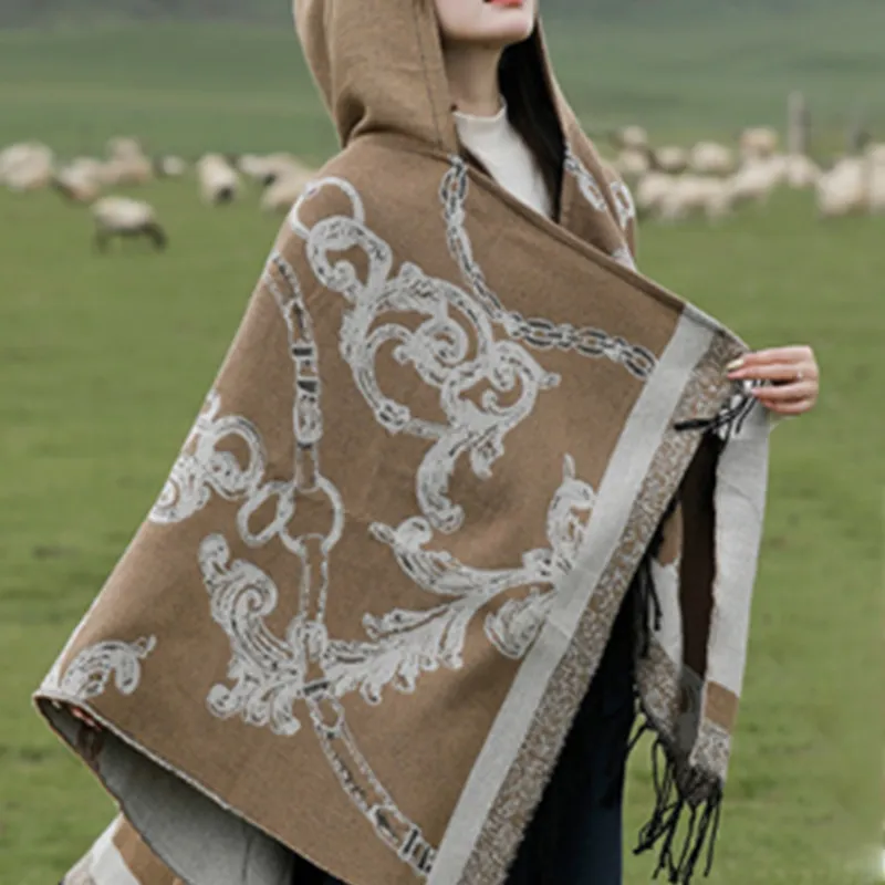 VIVIWELL Shawls Unisex-1