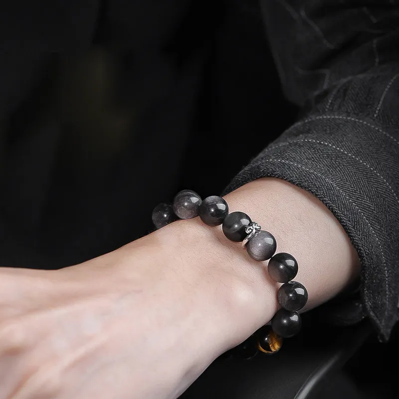 ASTAR HADES Obsidian Bracelets Unisex-1