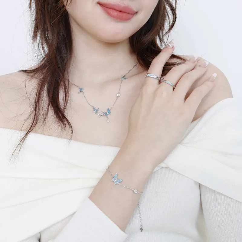 VIVIWELL S925 Silver Bracelets Women's-5