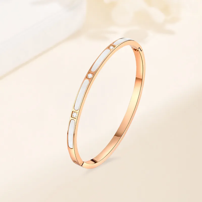 VIVIWELL Titanium Steel Bangles Women's-5