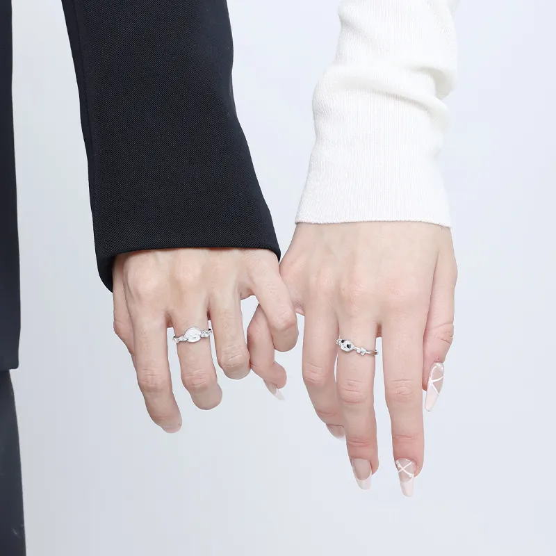 KOOKISS S925 Silver Rings Unisex-4