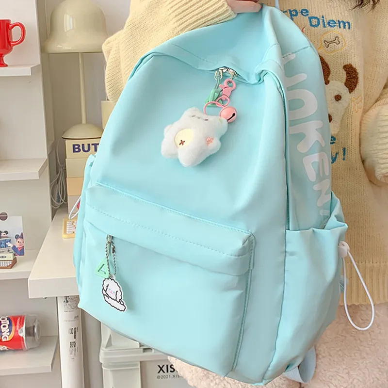 Bywhich Nylon Backpack Unisex Multicolor-12