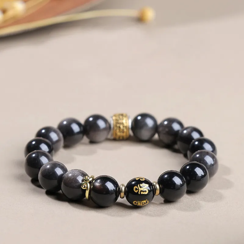 ASTAR HADES Obsidian Bracelets Unisex-3