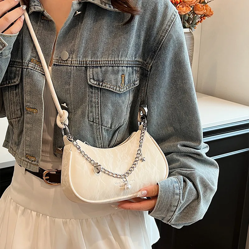 Bywhich PU Underarm Shoulder Bag Women's Multicolor-1