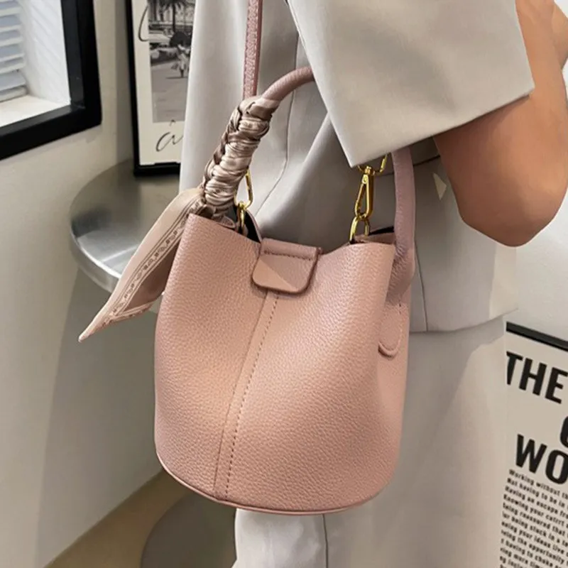 Bywhich PU One Shoulder Handbag Crossbody Bag Regular Women's White-8