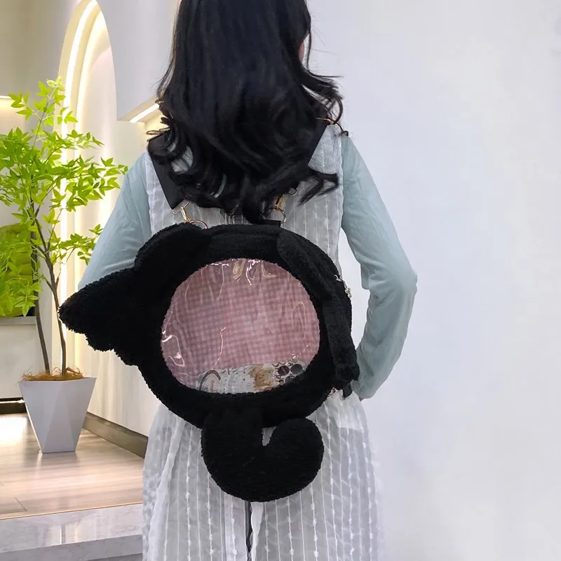 Bywhich Polyester Backpack Regular Women's White/Black-6