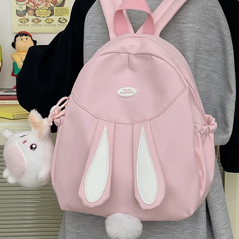Bywhich Nylon Backpack Women's Pink-1