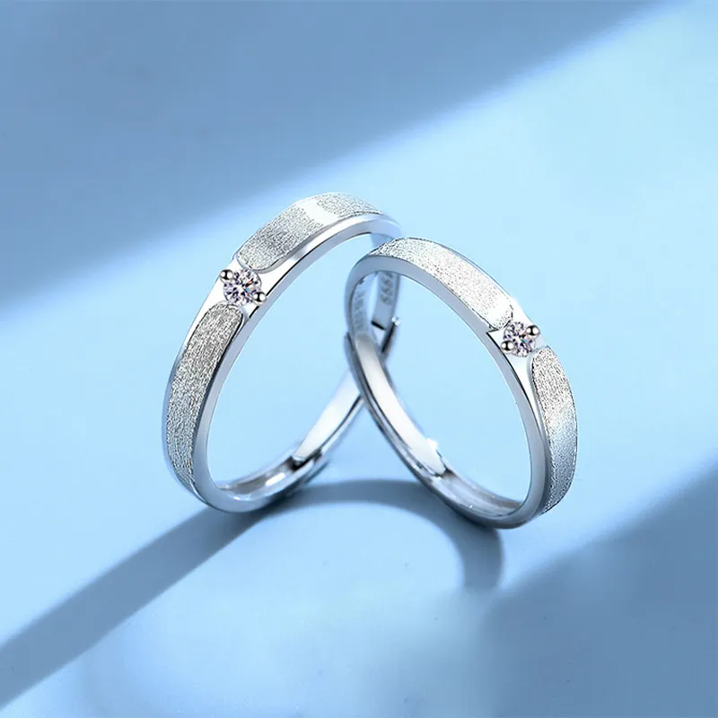 YINSHANGYA S999 Fine Silver Rings Unisex-3