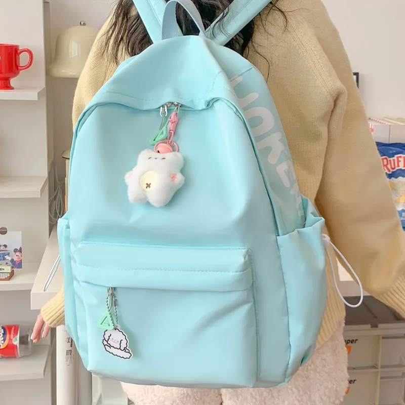 Bywhich Nylon Backpack Unisex Multicolor-13