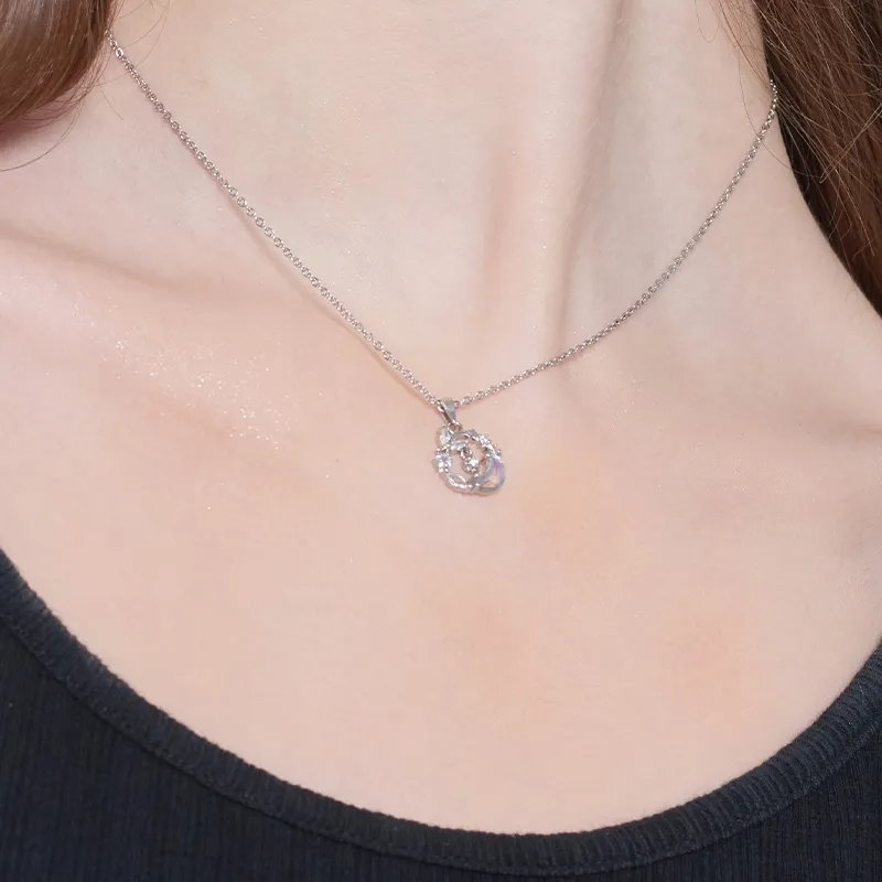 KOOKISS S925 Silver Necklaces Women's-3
