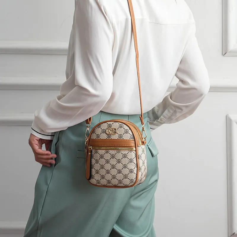 Bywhich PU Crossbody Bag Women's Multicolor-4