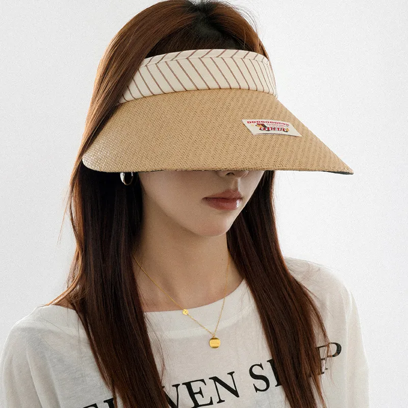 VIVIWELL Paper Reed Hats & Caps Unisex-2
