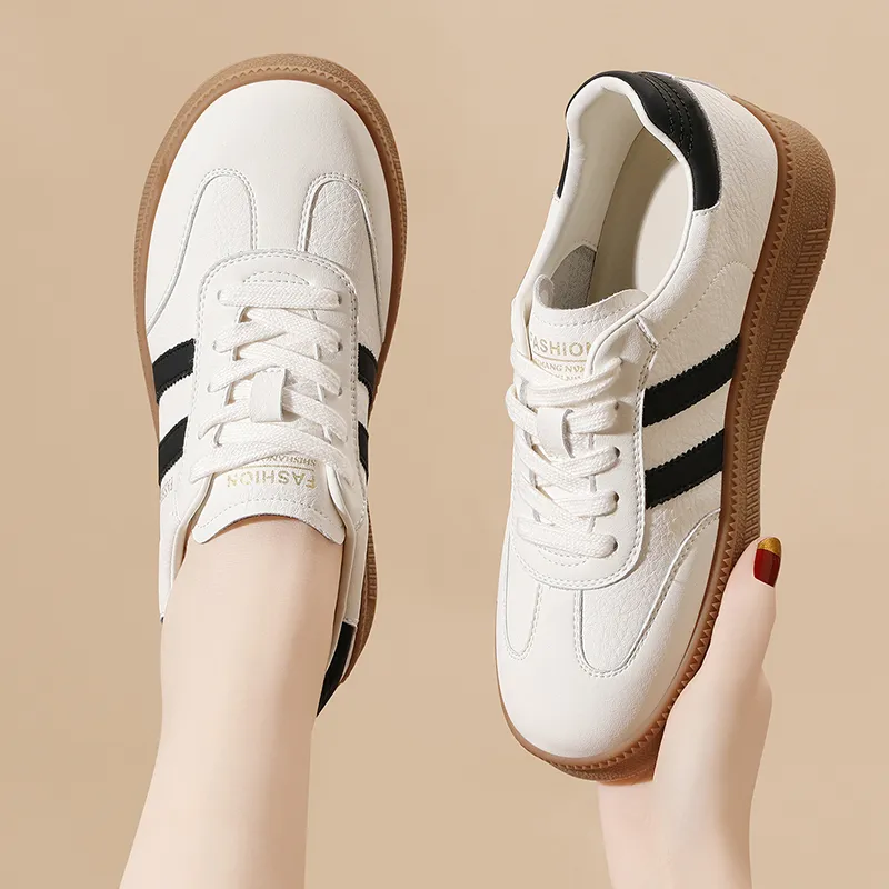 Golden Silk Rabbit Anti-Slip And Wear-Resistant Lightweight Low-Top Skateboard Shoes Women's-5