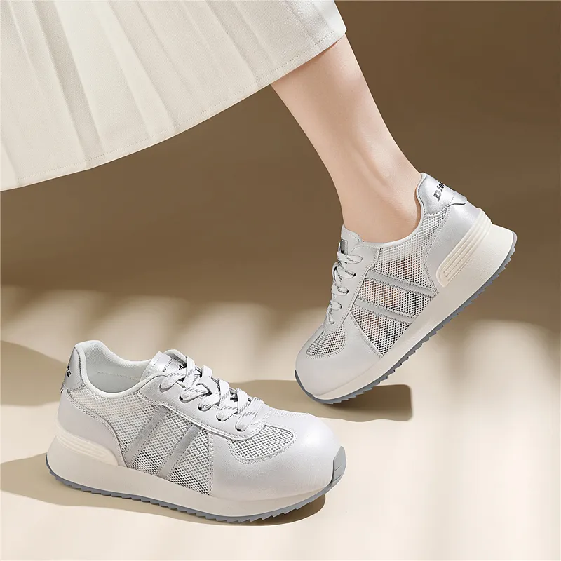 Golden Silk Rabbit Cushioning Slip Resistant Low Top Casual Shoes Women's-5